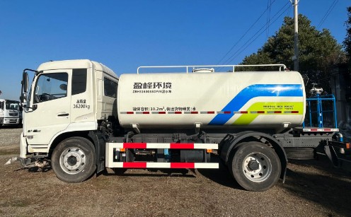二手東風天錦13方灑水車_二手中聯重科13方灑水車3